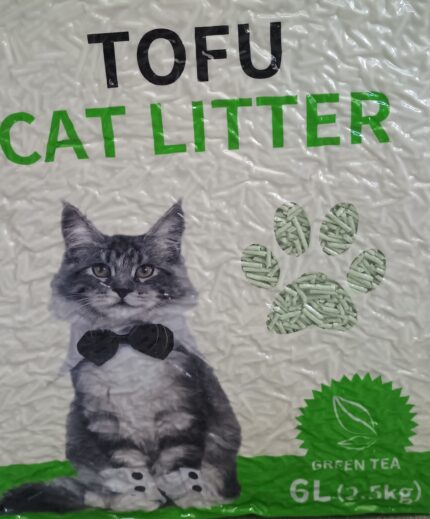 Posip Tofu Cat Litter zeleni čaj 6L