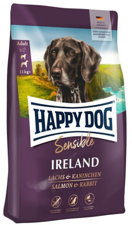 Happy Dog Sensible Ireland sa lososom i zečetinom za srednje i velike rase, 4 kg