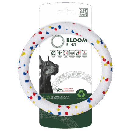 Igračka za male pse prsten od laganog poliuretana