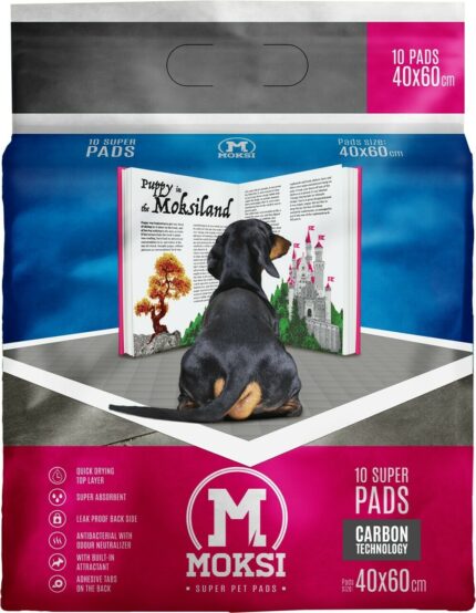 Moksi prostirke za pse sa aktivnim ugljem 40x60