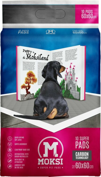 Moksi prostirke za pse sa aktivnim ugljem 60x60