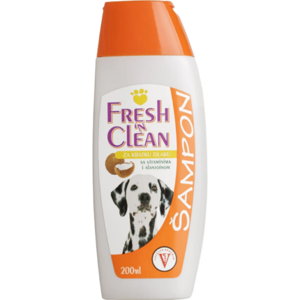 Šampon za pse FreshNClean za kratku dlaku 200 ml