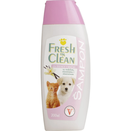 Šampon za štenad i mačke FreshNClean 200 ml