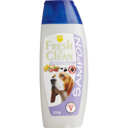 Šampon za pse FreshNClean antiparazitski, 200 ml