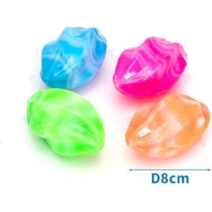 Svetleća LED ragbi loptica mala, 8 cm