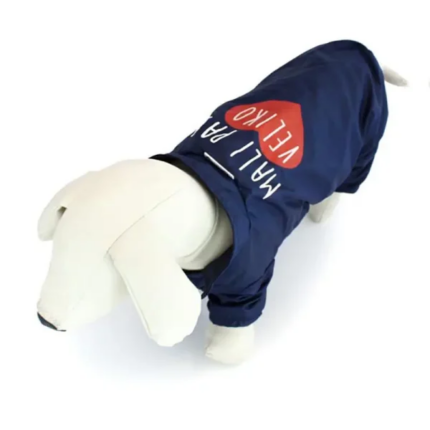 Jakna-kombinezon sa postavom za male pse, 38 cm