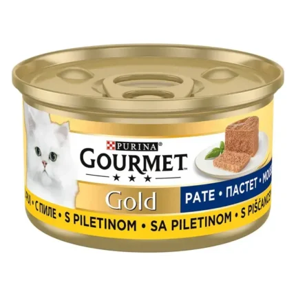 GOURMET GOLD Mousse sa piletinom, hrana za mačke 85g
